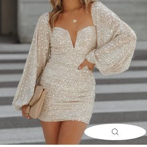 NWT Luxxel Draw Attention Bodycon Dress